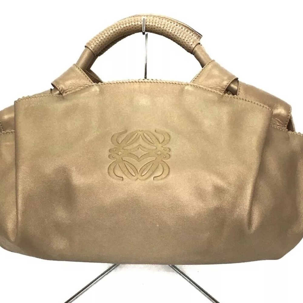 Loewe Nappa Aire Bag in Gold